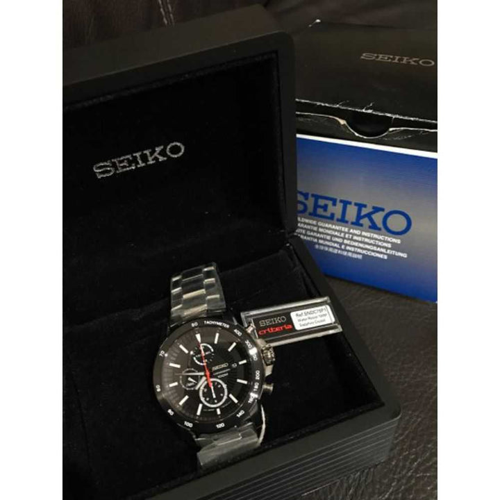 SEIKO GENERAL SNDC75P1 CHRONOGRAPH STAINLESS STEEL MEN'S WATCH - H2 Hub Watches