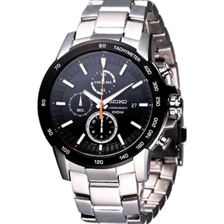 SEIKO GENERAL SNDC75P1 CHRONOGRAPH STAINLESS STEEL MEN'S WATCH - H2 Hub Watches