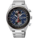 SEIKO GENERAL SNDF89P1 CHRONOGRAPH STAINLESS STEEL MEN'S SILVER WATCH