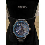 SEIKO CRITERIA SNDH01P1 CHRONOGRAPH STAINLESS STEEL MEN'S SILVER WATCH - H2 Hub Watches