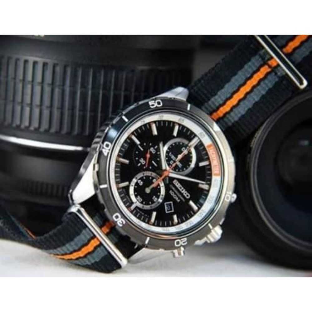 SEIKO CRITERIA SNDH25P1 CHRONOGRAPH MEN'S WATCH - H2 Hub Watches