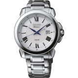 SEIKO PREMIER SNE453P1 SOLAR STAINLESS STEEL WOMEN'S SILVER WATCH