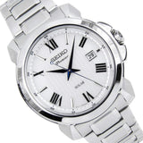 SEIKO PREMIER SNE453P1 SOLAR STAINLESS STEEL WOMEN'S SILVER WATCH