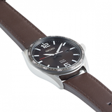 SEIKO GENERAL SNE487P1 BROWN LEATHER MEN'S WATCH