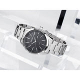 SEIKO GENERAL SNE527P1P BLACK DIAL STAINLESS STEEL MEN'S WATCH