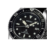 Seiko Prospex SNE573P1 Scuba Diver's Black Dial Silicone Strap Men's Watch