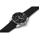 Seiko Prospex SNE573P1 Scuba Diver's Black Dial Silicone Strap Men's Watch