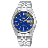 SEIKO 5SNK371K1P AUTOMATIC BLUE DIAL STAINLESS STEEL MEN WATCH