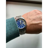SEIKO 5SNK371K1P AUTOMATIC BLUE DIAL STAINLESS STEEL MEN WATCH