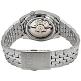 SEIKO SNK375J1P BLACK DIAL STAINLESS STEEL MEN'S WATCH
