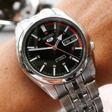 SEIKO 5 SNK375K1P STAINLESS STEEL MEN'S WATCH