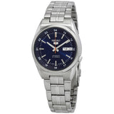 SEIKO 5 SNK563J1P AUTOMATIC BLUE DIAL STAINLESS STEEL MEN WATCH