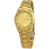 SEIKO 5 SNK574J1P AUTOMATIC GOLD STAINLESS STEEL MEN WATCH