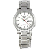 SEIKO 5 SNK789K1P AUTOMATIC STAINLESS STEEL WHITE DIAL MEN'S WATCH