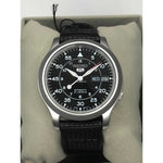 SEIKO 5 MILITARY SNK809K2P AUTOMATIC MEN'S BLACK NYLON STRAP WATCH - H2 Hub Watches