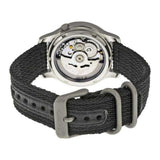 SEIKO 5 MILITARY SNK809K2P AUTOMATIC MEN'S BLACK NYLON STRAP WATCH - H2 Hub Watches