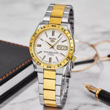 SEIKO 5 SNKE04J1P TWO TONE STAINLESS STEEL MEN'S WATCH