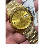 SEIKO 5 SNKE06K1 AUTOMATIC STAINLESS STEEL MEN'S GOLD WATCH - H2 Hub Watches