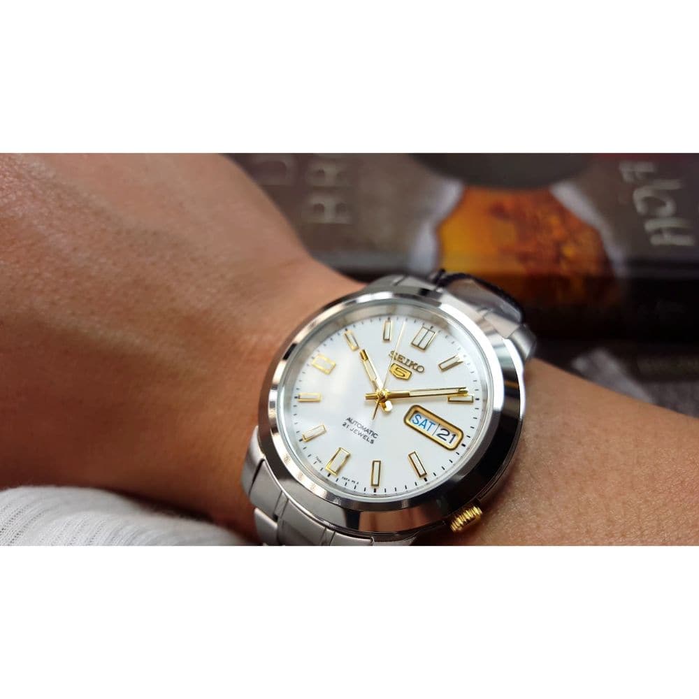 SEIKO 5 SNKK07K1 STAINLESS STEEL MEN S WATCH H2 Hub
