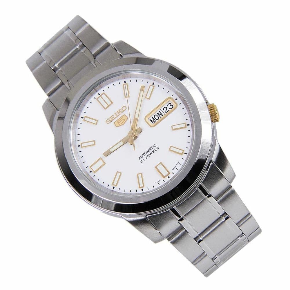 SEIKO 5 SNKK07K1 STAINLESS STEEL MEN'S WATCH - H2 Hub Watches