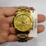 SEIKO 5 SNKK20K1 GOLD STAINLESS STEEL MEN'S WATCH - H2 Hub Watches