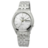 SEIKO 5 SNKL15K1 SILVER STAINLESS STEEL MEN'S WATCH