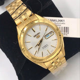 SEIKO 5 SNKL26K1 GOLD STAINLESS STEEL MEN'S WATCH