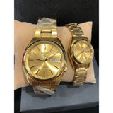 SEIKO 5 SNKL48K1P GOLD STAINLESS STEEL MEN'S WATCH
