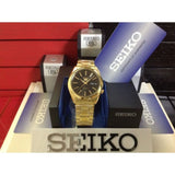 SEIKO 5 SNKL50K1P AUTOMATIC STAINLESS STEEL MEN'S GOLD WATCH
