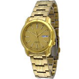 SEIKO GENERAL SNKL86K1P GOLD STAINLESS STEEL MEN'S WATCH