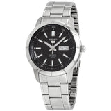 SEIKO 5 SNKN55J1P BLACK DIAL STAINLESS STEEL MEN WATCH