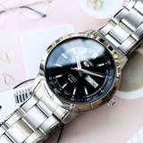 SEIKO 5 SNKN55K1 AUTOMATIC STAINLESS STEEL MEN'S SILVER WATCH