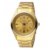 SEIKO 5 SNKN96J1P GOLD DIAL STAINLESS STEEL MEN WATCH