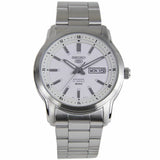 Seiko 5 Silver Stainless Steel Strap Men Watch SNKP09K1