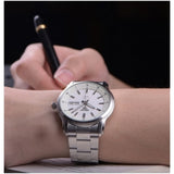 Seiko 5 Silver Stainless Steel Strap Men Watch SNKP09K1
