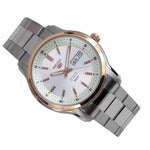 SEIKO 5 CLASSIC SNKP12K1 AUTOMATIC STAINLESS STEEL MEN'S TWO TONE WATCH - H2 Hub Watches
