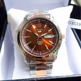 SEIKO 5 CLASSIC SNKP18K1 AUTOMATIC STAINLESS STEEL MEN'S TWO TONE WATCH - H2 Hub Watches