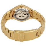 Seiko 5 Gold Dial And Stainless Steel Strap Men Watch SNZ460J1P