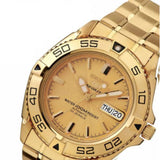 Seiko 5 Sports Gold Stainless Steel Men's Watch SNZB26J1P