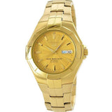SEIKO 5 SNZE32K1P AUTOMATIC GOLD STAINLESS STEEL BRACELET MEN'S WATCH