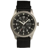 SEIKO 5 SNZG15K1P BLACK NYLON STRAP MEN'S WATCH