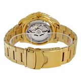 SEIKO 5 SNZH60K1P BLACK DIAL GOLD STAINLESS STEEL MEN WATCH
