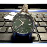 SEIKO PRESAGE SPB111J1P GREEN DIAL BROWN LEATHER MEN'S WATCH