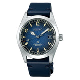 Seiko Automatic Blue Dial And Leather Strap Men Watch SPB157J1