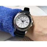 SEIKO PROSPEX DIVER SPB191J1 BLACK SILICONE MEN WATCH