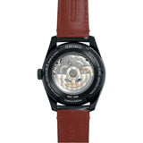 Seiko Presage Chronograph Black Leather Strap Men Watch SPB329J1