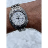 Seiko Diver's Automatic Silver Dial Stainless Steel Strap Men Watch SPB333J1