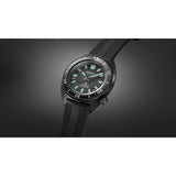 Seiko Black Silicon Strap Men Watch SPB335J1