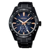 Seiko Black Stainless Steel Men Watch SPB361J1