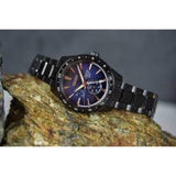 Seiko Black Stainless Steel Men Watch SPB361J1